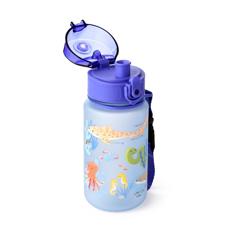 Load image into Gallery viewer, Mariniverse pop top 350ml ecozen kinder drinkfles
