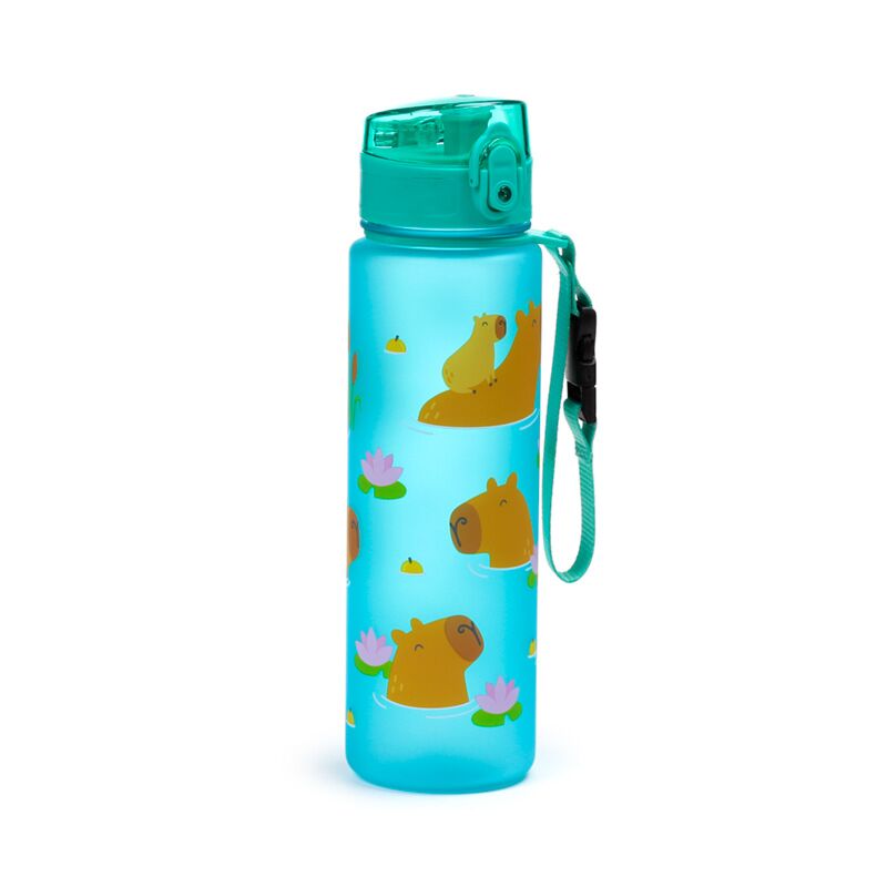 Load image into Gallery viewer, Capybara pop top 600ml ecozen drinkfles
