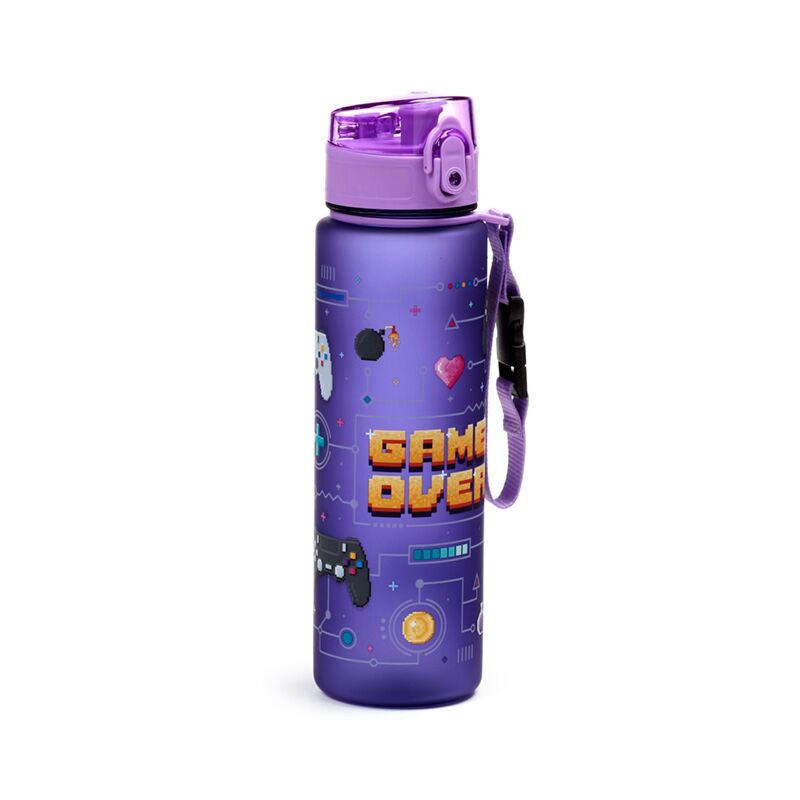 Load image into Gallery viewer, Game over pop top 600ml ecozen drinkfles
