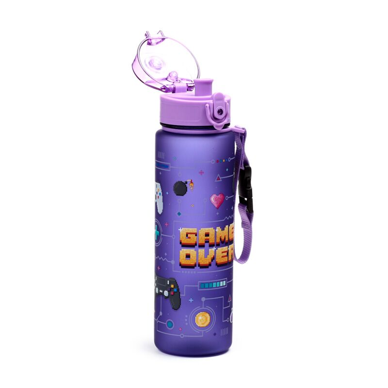 Load image into Gallery viewer, Game over pop top 600ml ecozen drinkfles

