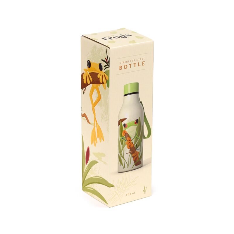 Load image into Gallery viewer, Tropische boomkikker thermosfles 500ml
