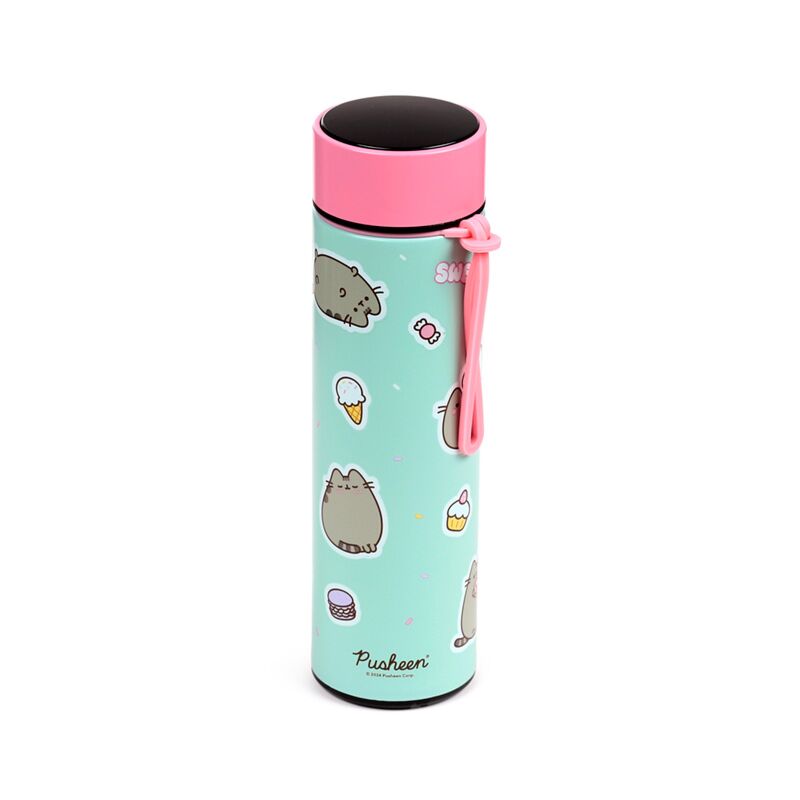 Load image into Gallery viewer, Union pusheen de kat sweets thermosfles 450ml thermometer
