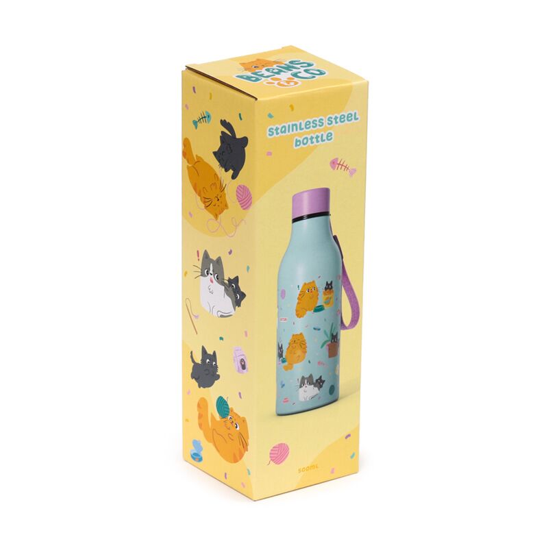 Load image into Gallery viewer, Beans co katten thermosfles 500ml
