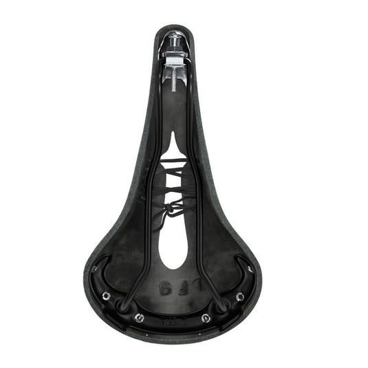 Brooks b17 narrow carved - black