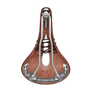 Brooks b17 carved - antic brown
