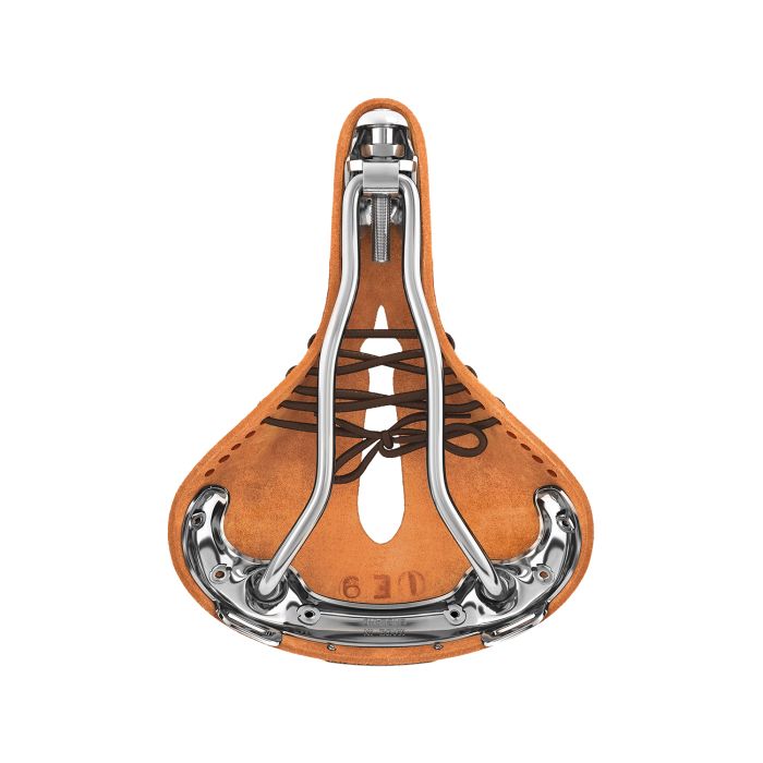 Afbeelding laden in galerijviewer, Brooks b17 short carved - honey
