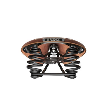 Brooks flyer carved - antic brown