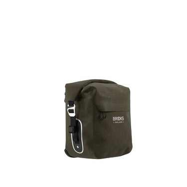 Brooks scape pannier - small (10-13l) - mud green
