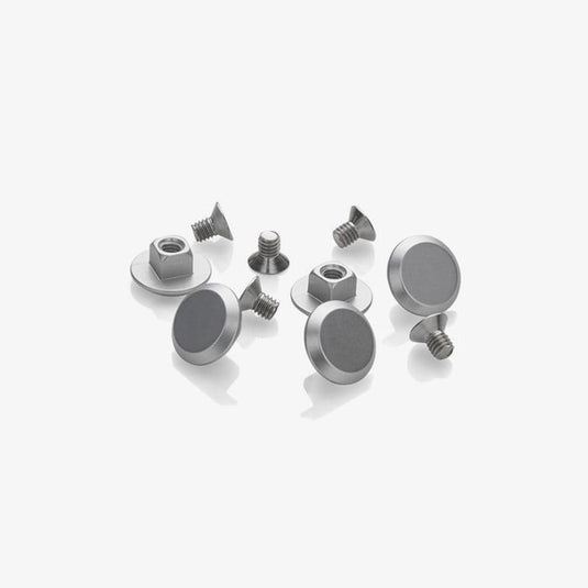 Brooks aluminium threated rivets for cambium special - silver (5 pieces)