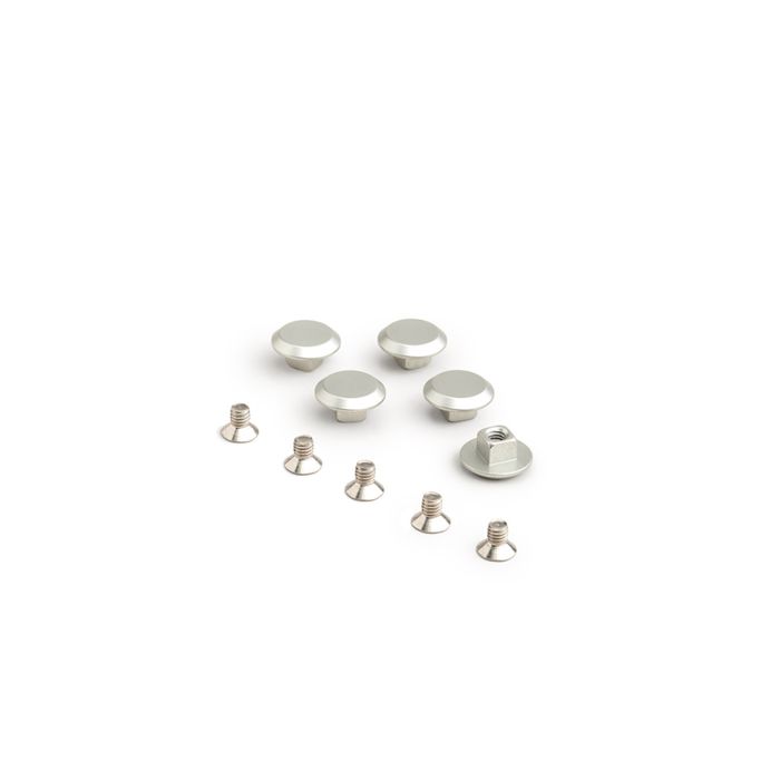 Load image into Gallery viewer, Brooks aluminium threated rivets for cambium special - silver (5 pieces)
