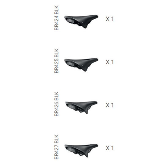 Brooks cambium kit 1 (4 test saddles)