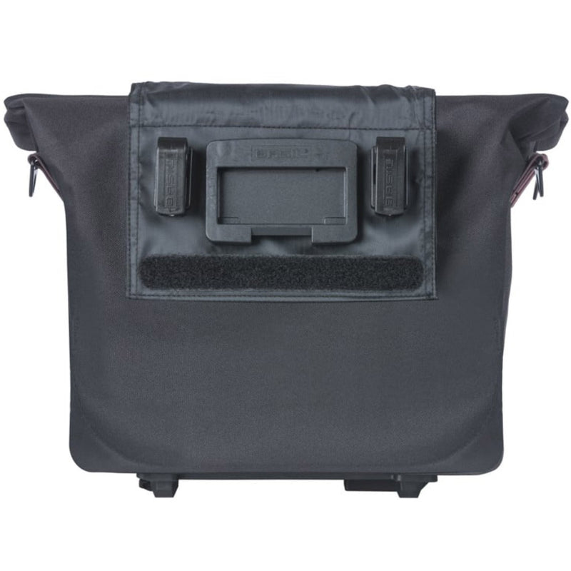 Load image into Gallery viewer, Basil fietshandtas city mik 8 - 11 liter 19 x 30 x 26 cm - zwart
