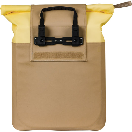 Basil b.v. tas basil vive shopper zand geel | mik hooks | 20l