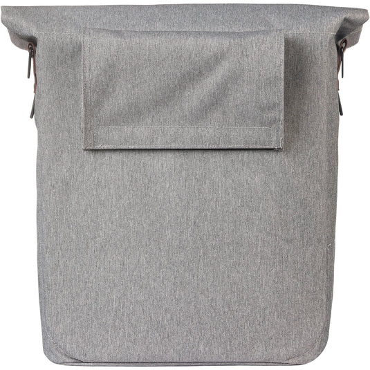 Basil fietsshopper city mik hooks 14-16l 13 x 29 x 31 cm - grijs