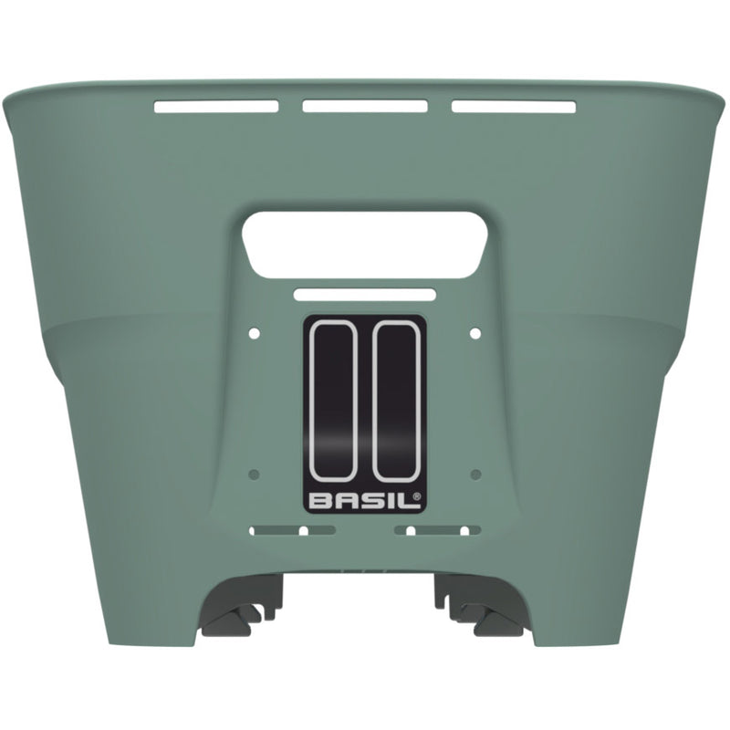 Load image into Gallery viewer, Basil fietsmand cento neo wsl achter 46 x 23 x 14 cm - groen
