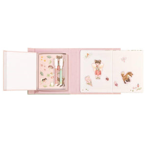 Little dutch magneetset rosa fairy garden - complete set - cadeautip - creatief speelgoed