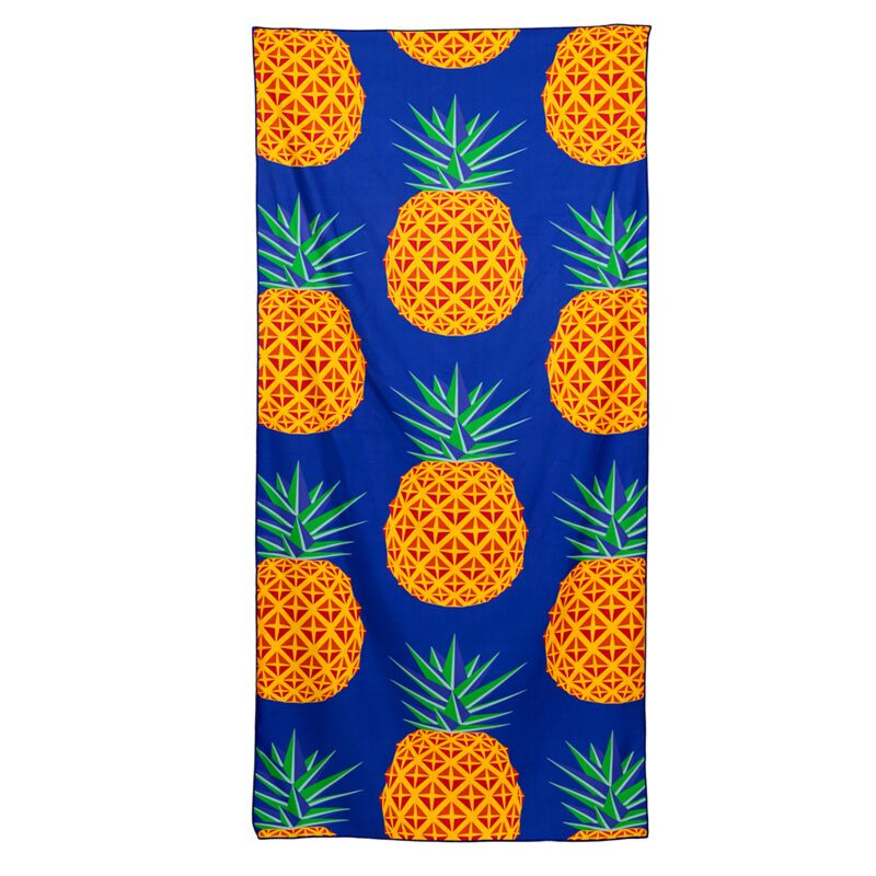 Load image into Gallery viewer, Ananas print microvezel strandhanddoek
