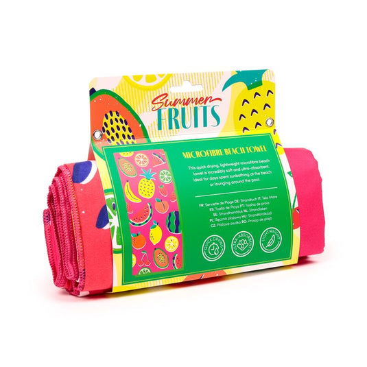 Zomerfruit microvezel strandhanddoek