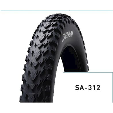 Afbeelding laden in galerijviewer, Hulzebos cycle parts b.v. delium draadband thunder 102-406 zwart

