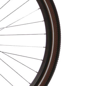 Cortina buitenband canberra 28 x 1.75 zwart bruin refl