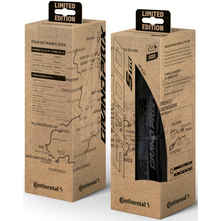 Load image into Gallery viewer, Continental vouwband grand prix 5000 tdf 28-622 zwart
