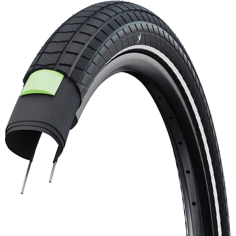 Afbeelding laden in galerijviewer, Schwalbe draadband motion super moto-x 55-507 +r zwart
