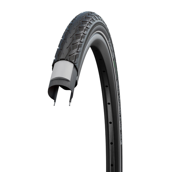 Buitenband Schwalbe 28-1.75 (47-622) Delta Cruiser Plus Active zwart refelectie