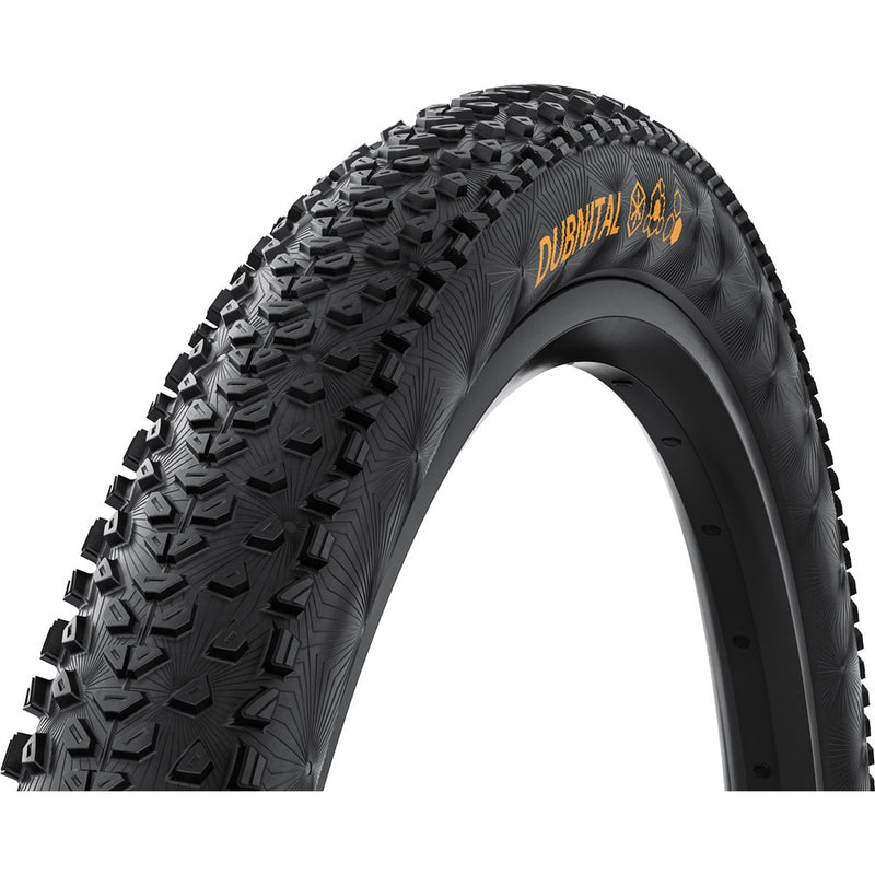 Afbeelding laden in galerijviewer, Continental buitenband dubnital 29x2.40 60-622 race grip vouw tr zwart
