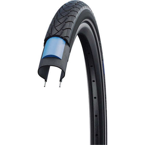 Schwalbe buitenband marathon plus 24 x 1 3 8 grijs zwart