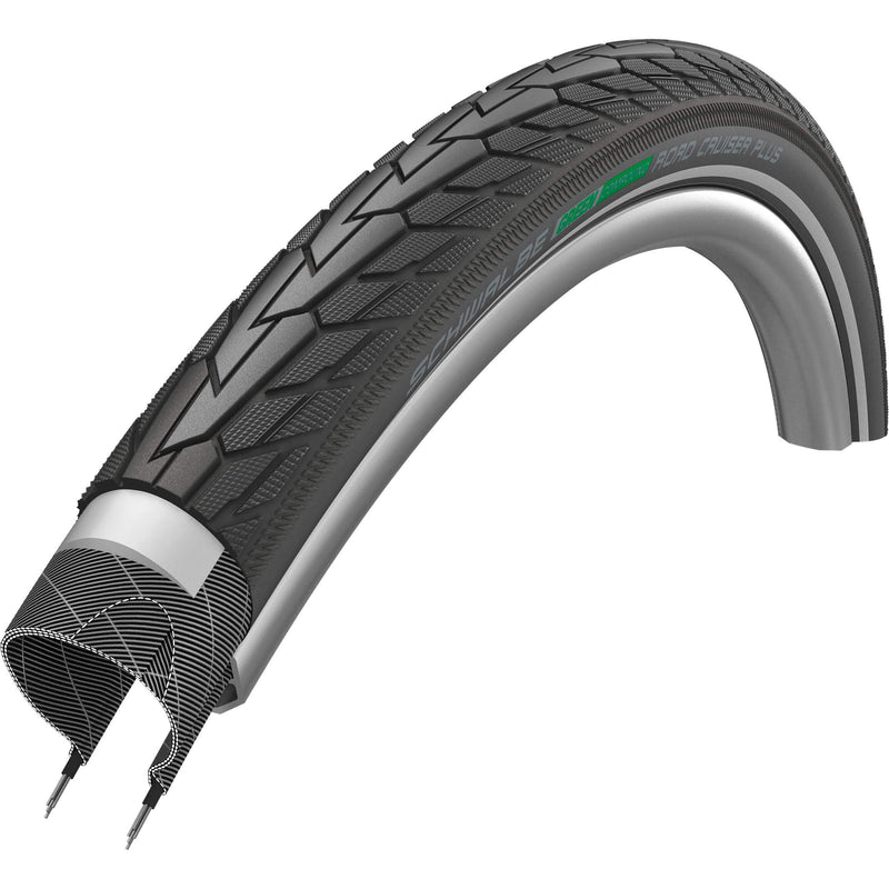 Afbeelding laden in galerijviewer, Schwalbe buitenband Road Cruiser Plus 20 x 1.75 zw refl
