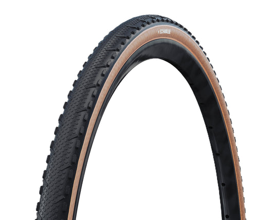 Schwalbe x-one rs pro - tlr - addix race - v-guard - 700x33c - transparent sidewall