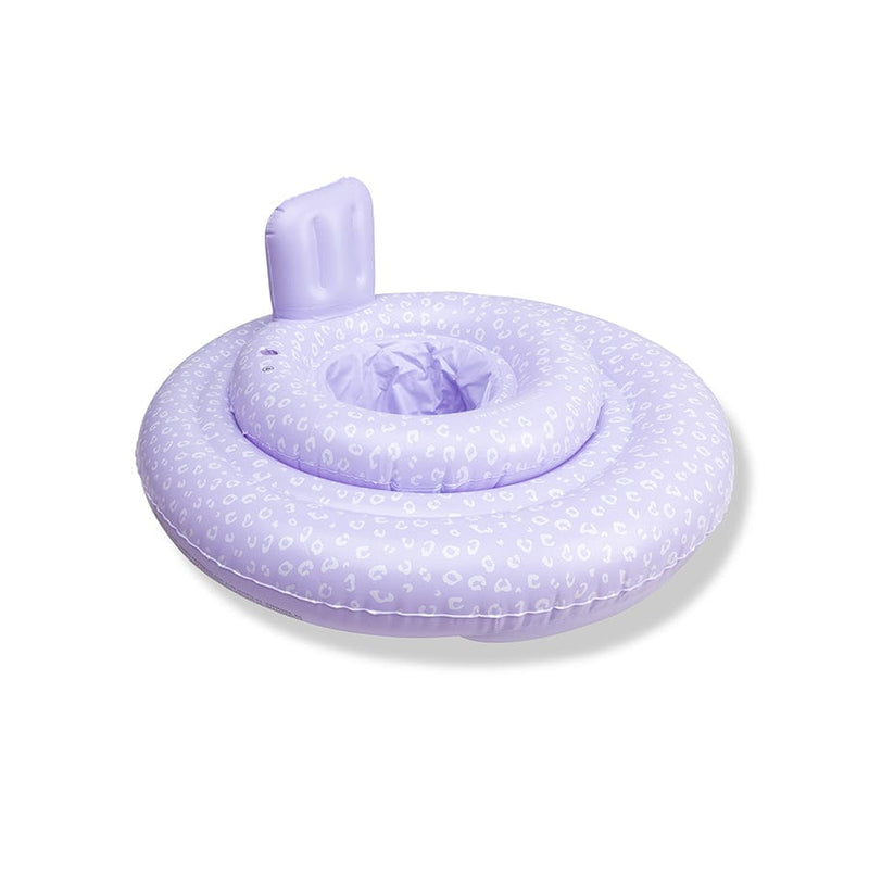 Load image into Gallery viewer, Leopard | lila baby float 0-1 jaar

