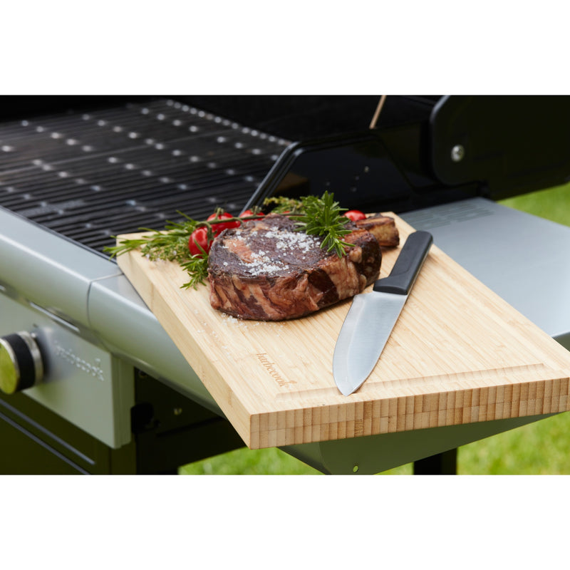 Load image into Gallery viewer, Barbecook snijplank uit bamboe met sapgeul

