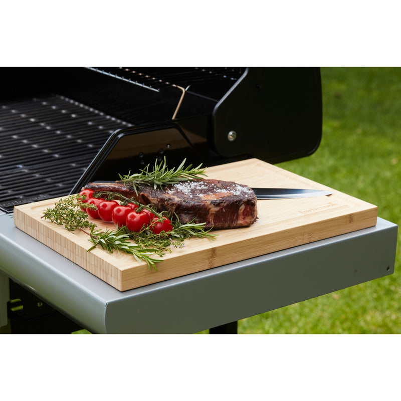 Load image into Gallery viewer, Barbecook snijplank uit bamboe met sapgeul
