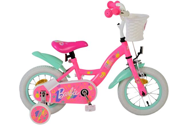 Load image into Gallery viewer, Barbie kinderfiets - meisjes - 12 inch - roze
