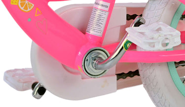 Volare barbie kinderfiets - meisjes - 12 inch - roze - twee handremmen