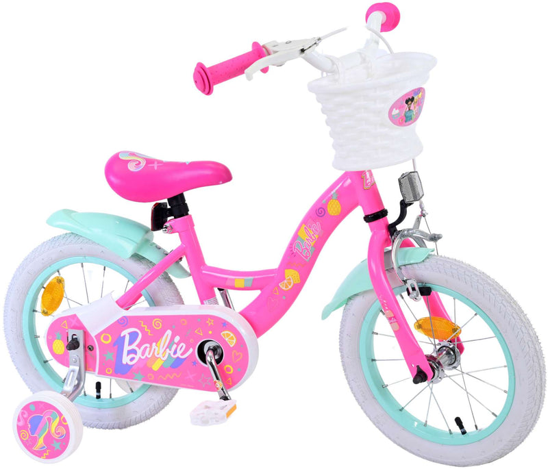 Load image into Gallery viewer, Barbie kinderfiets - meisjes - 14 inch - roze

