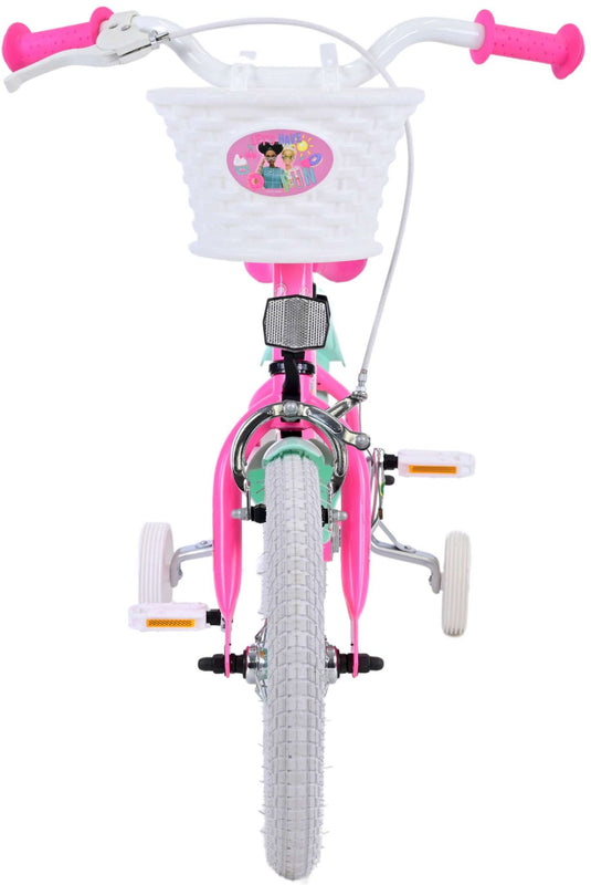 Barbie kinderfiets - meisjes - 14 inch - roze