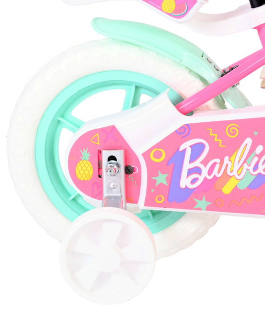 Volare barbie kinderfiets - meisjes - mag wheels - 12 inch - roze