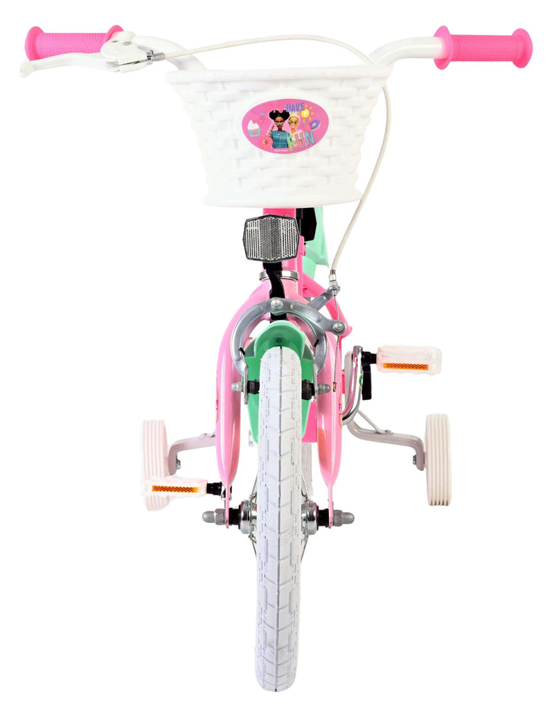 Load image into Gallery viewer, Barbie kinderfiets - meisjes - 14 inch - roze
