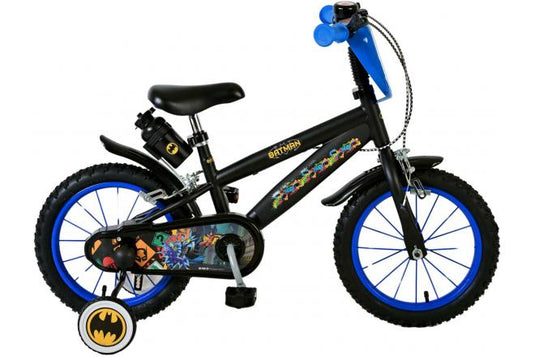 Batman Kinderfiets Jongens 14 inch Zwart Twee handremmen