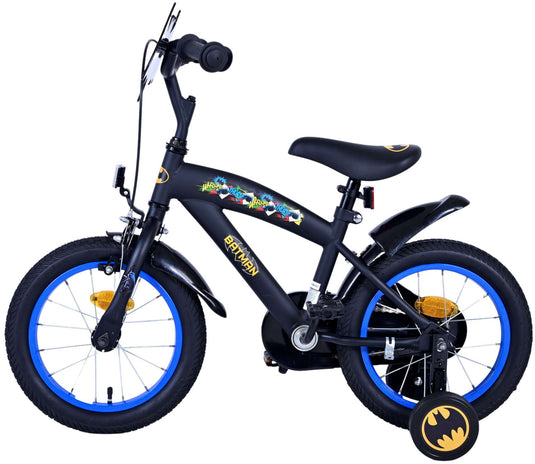Batman kinderfiets - jongens - 14 inch - zwart