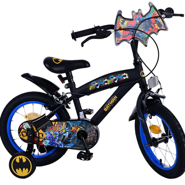 Batman Kinderfiets - Jongens - 14 inch - Zwart - Twee handremmen