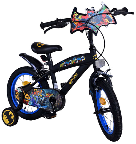 Batman Kinderfiets - Jongens - 14 inch - Zwart - Twee handremmen