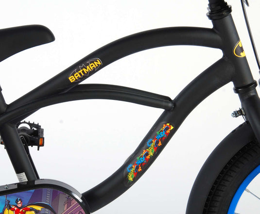 Batman Kinderfiets Jongens 16 inch Zwart