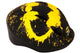 skate fietshelm Batman juniGoud 52-56 cm zwart geel