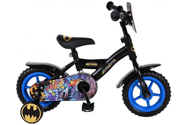 Load image into Gallery viewer, Batman Kinderfiets Jongens 10 inch Zwart Doortrapper
