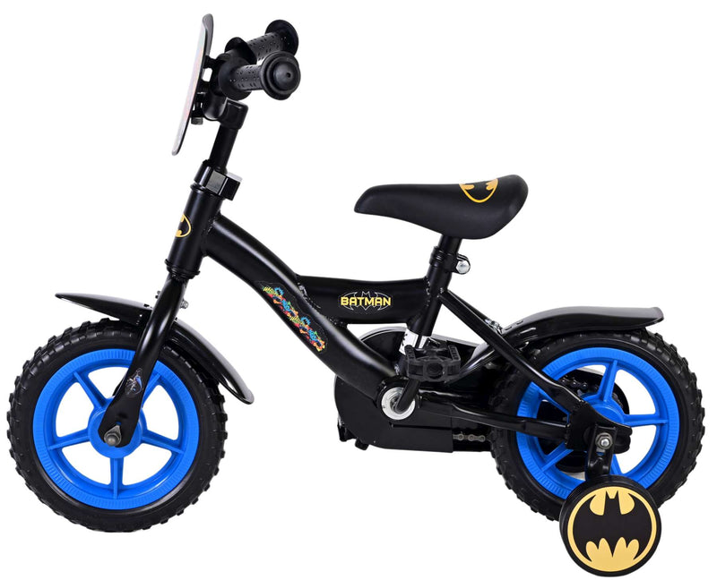 Load image into Gallery viewer, Batman Kinderfiets Jongens 10 inch Zwart Doortrapper
