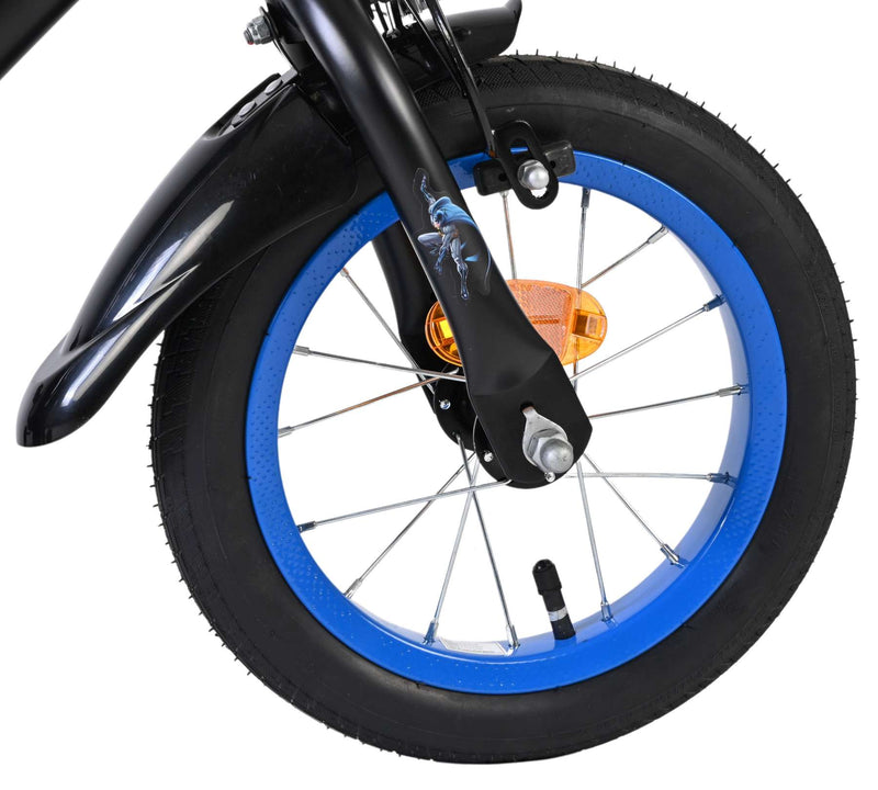 Load image into Gallery viewer, Batman kinderfiets - jongens - 12 inch - zwart - twee handremmen

