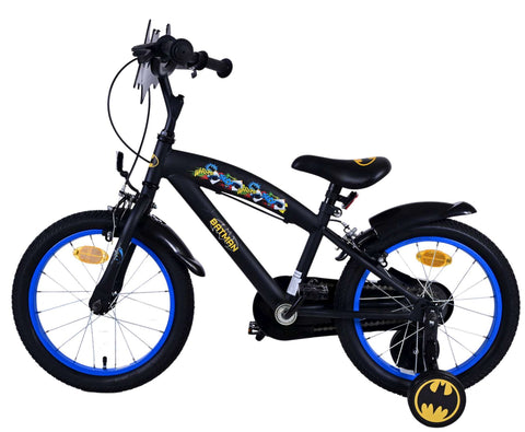 Batman Kinderfiets - Jongens - 16 inch - Zwart - Twee handremmen